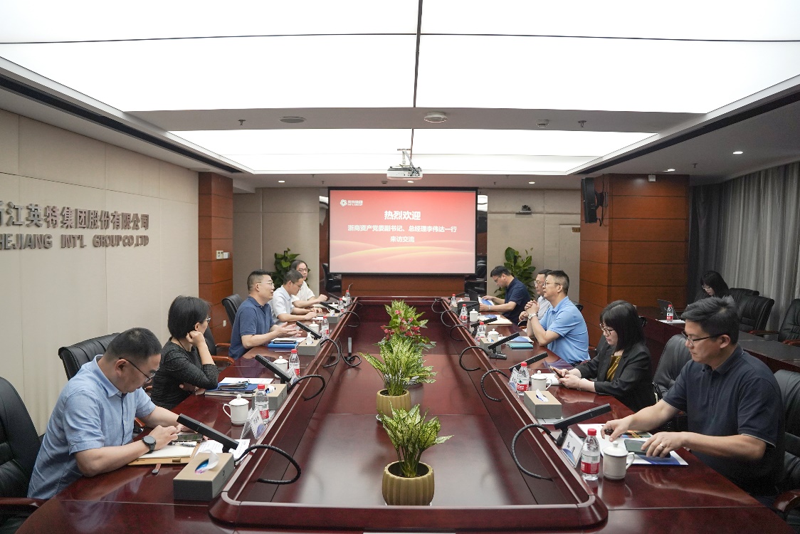 浙商资产党委副书记、总经理李伟达一行来彩乐园(中国)官方网站集团走访交流